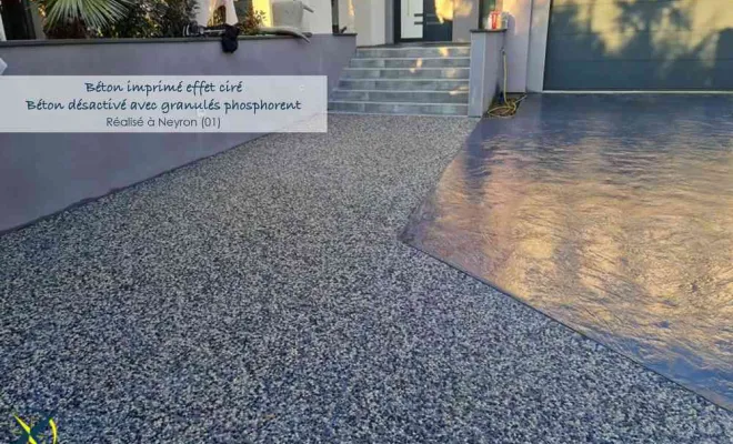 Pose de béton décoratif, Annecy, DECO BETON EXTERIEUR